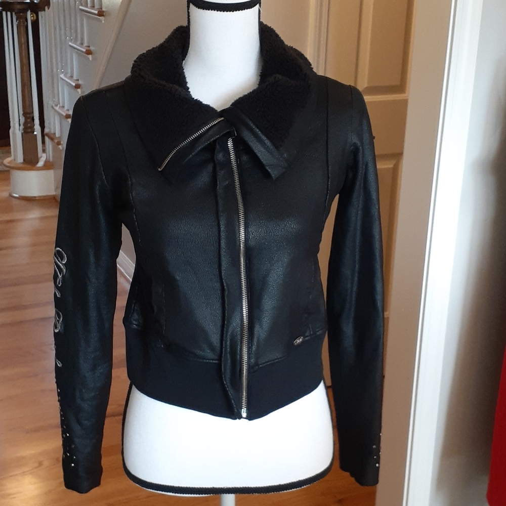 Harley-Davidson Ladles Black Embellished Jacket S
